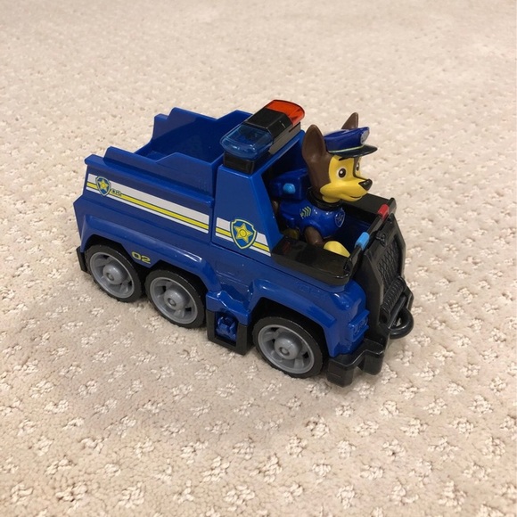 SOLD - Paw Patrol Chase Figure and Vehicle - Picture 3 of 3